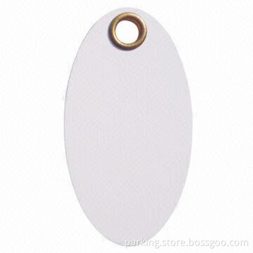 PVC Key Fob, Measures 52.2 x 28 x 1.2mm